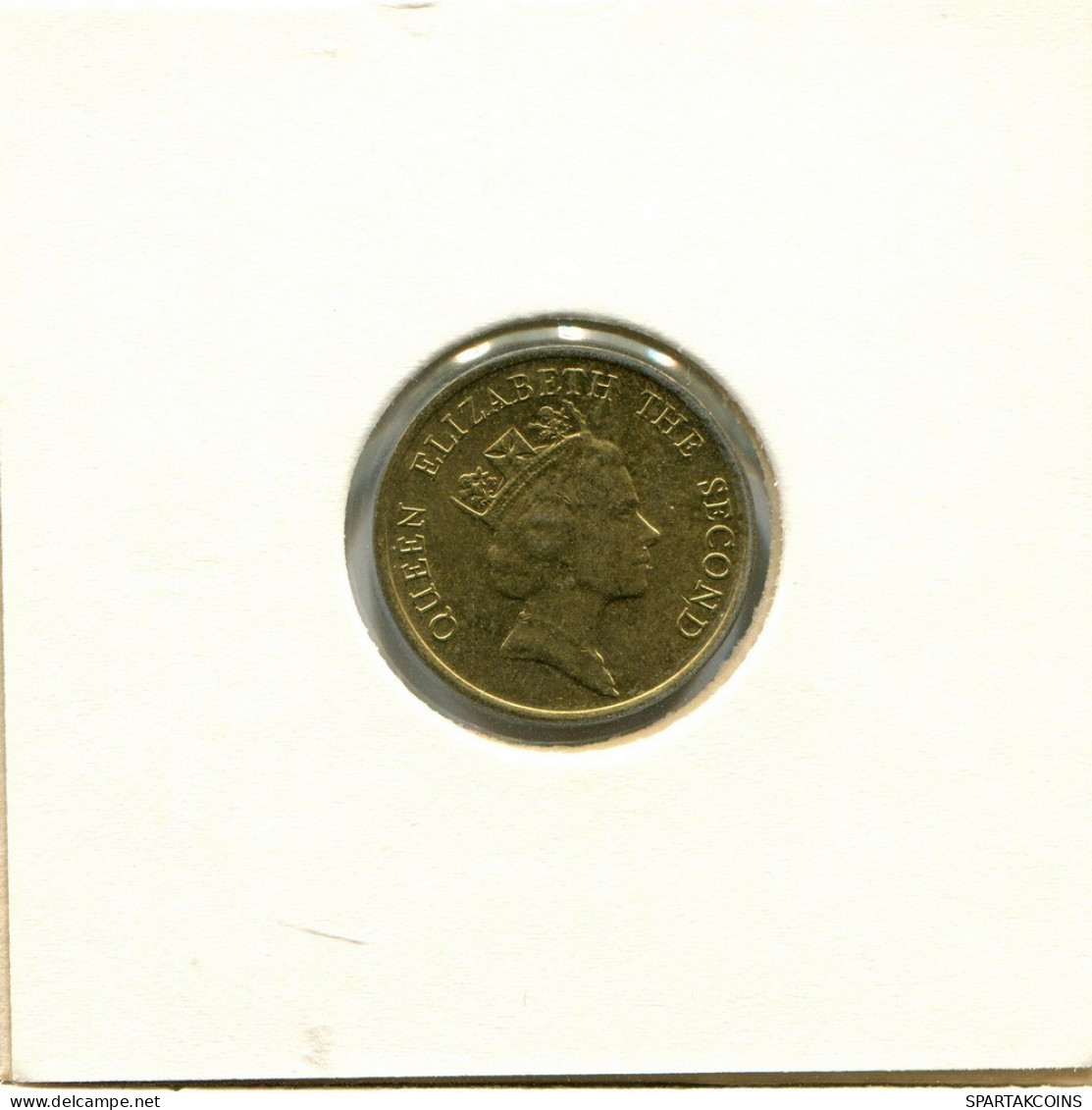 10 CENTS 1992 HONG KONG Moneda #AY548.E.A - Hongkong