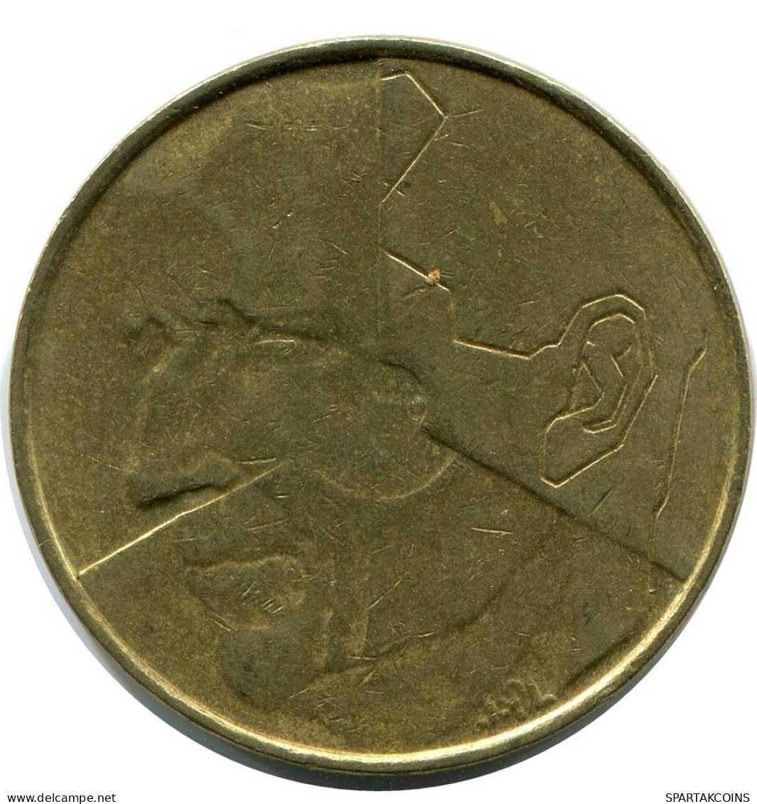 5 FRANCS 1987 DUTCH Text BELGIUM Coin #AZ340.U.A - 5 Francs