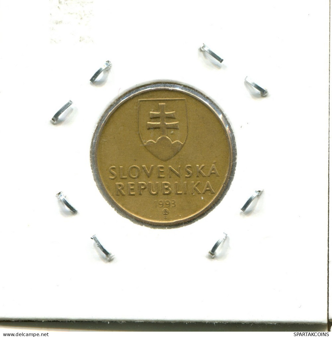 1 KORUN 1993 SLOWAKEI SLOVAKIA Münze #AS566.D.A - Slowakije