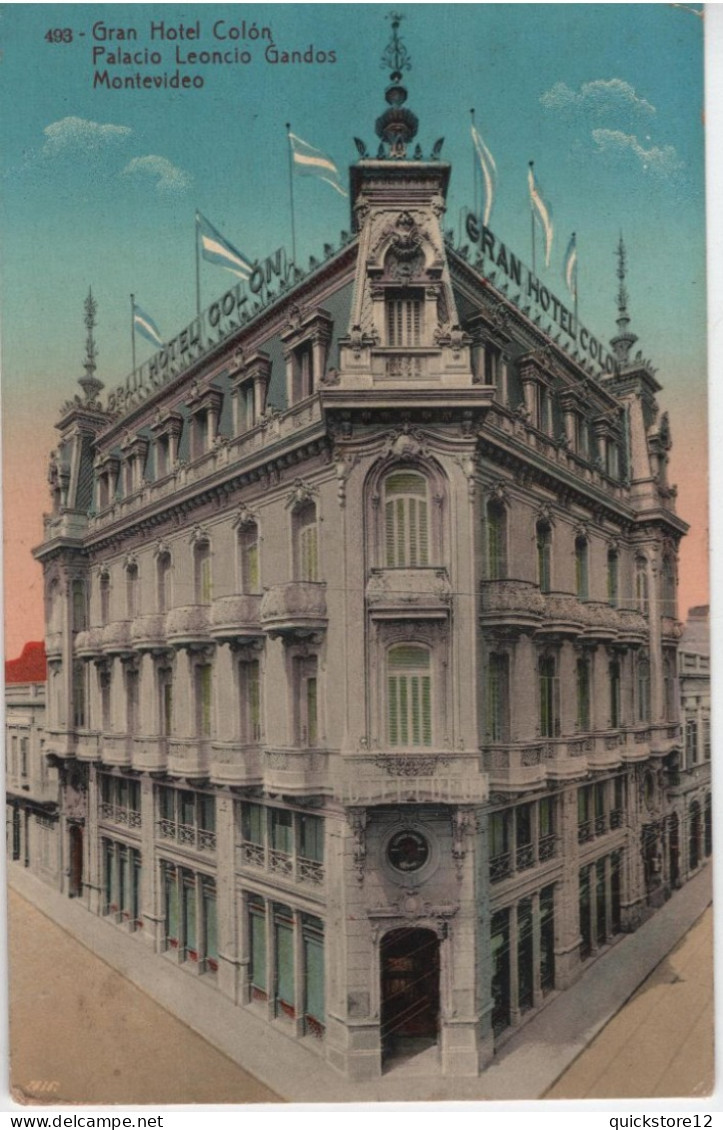 Gran Hotel Colón Palacio Leoncito Gandos Montevideo 6555 - Uruguay