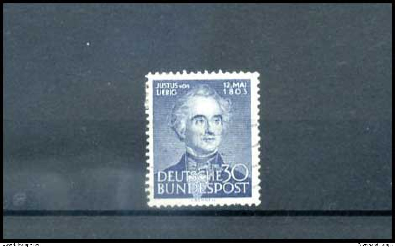 Bundespost - Mi 166    -  O   Gebraucht                             - Used Stamps