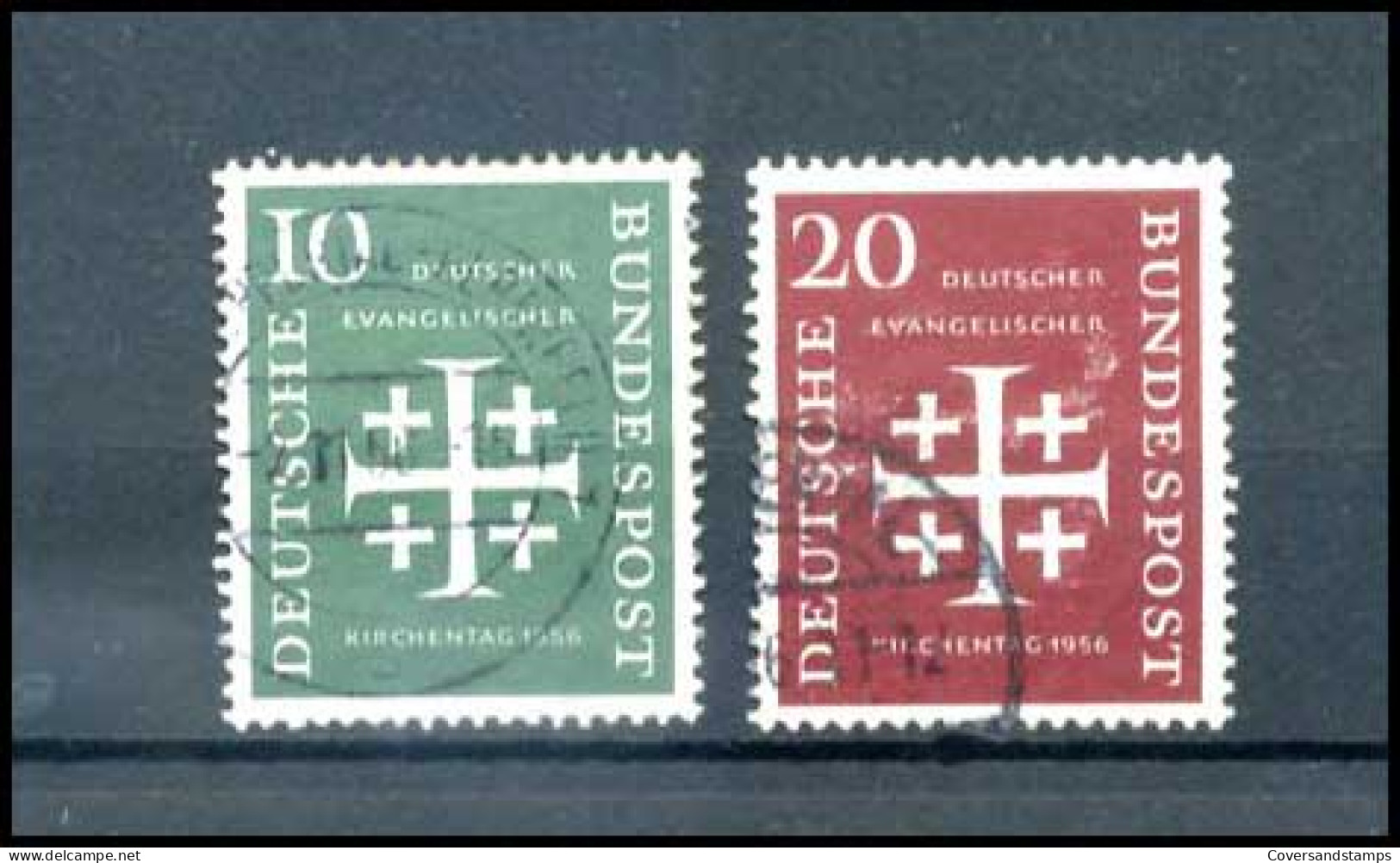 Bundespost - Mi 235/36    -  O   Gebraucht                             - Used Stamps