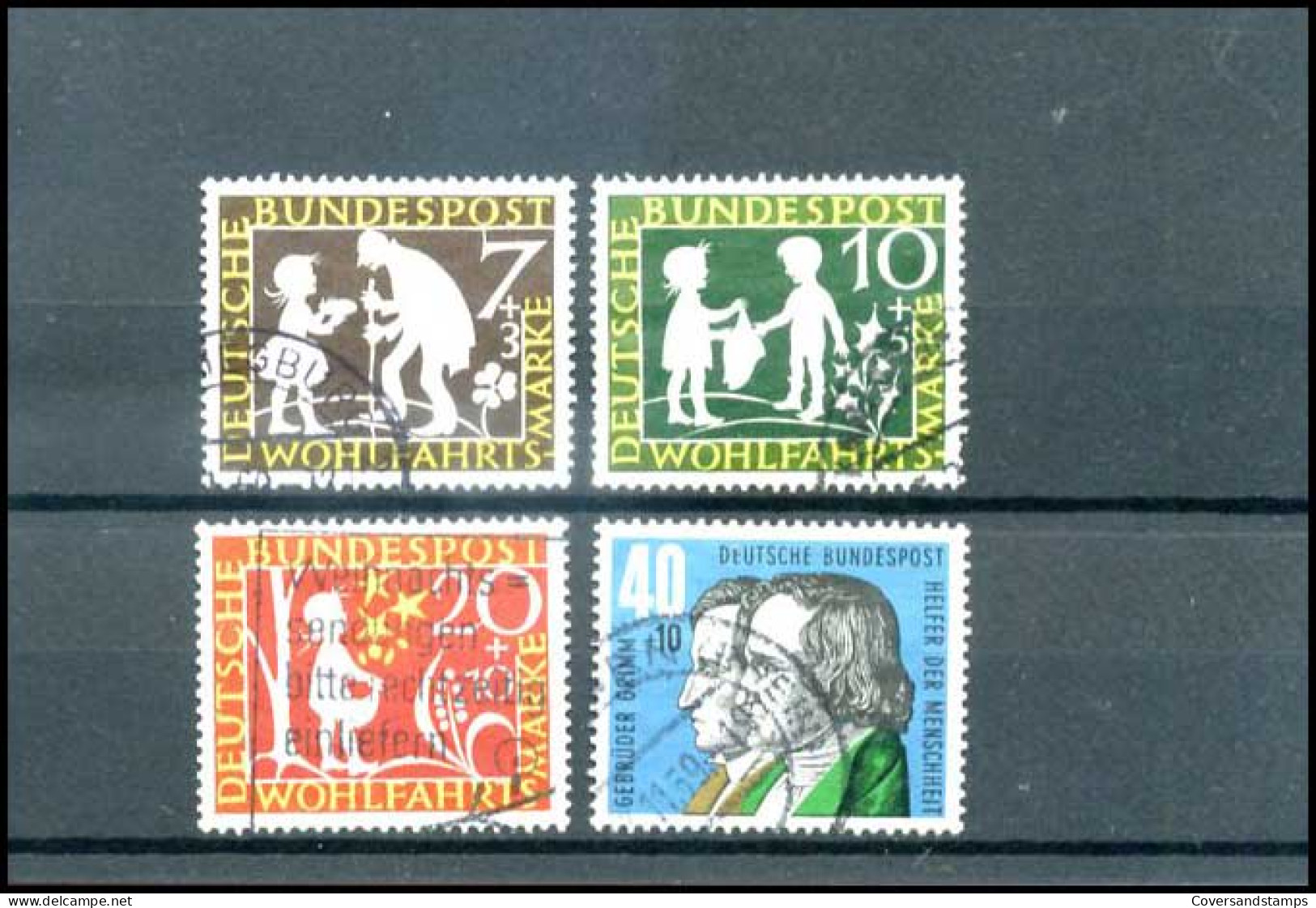 Bundespost - Mi 322/25   -  O   Gebraucht                             - Used Stamps