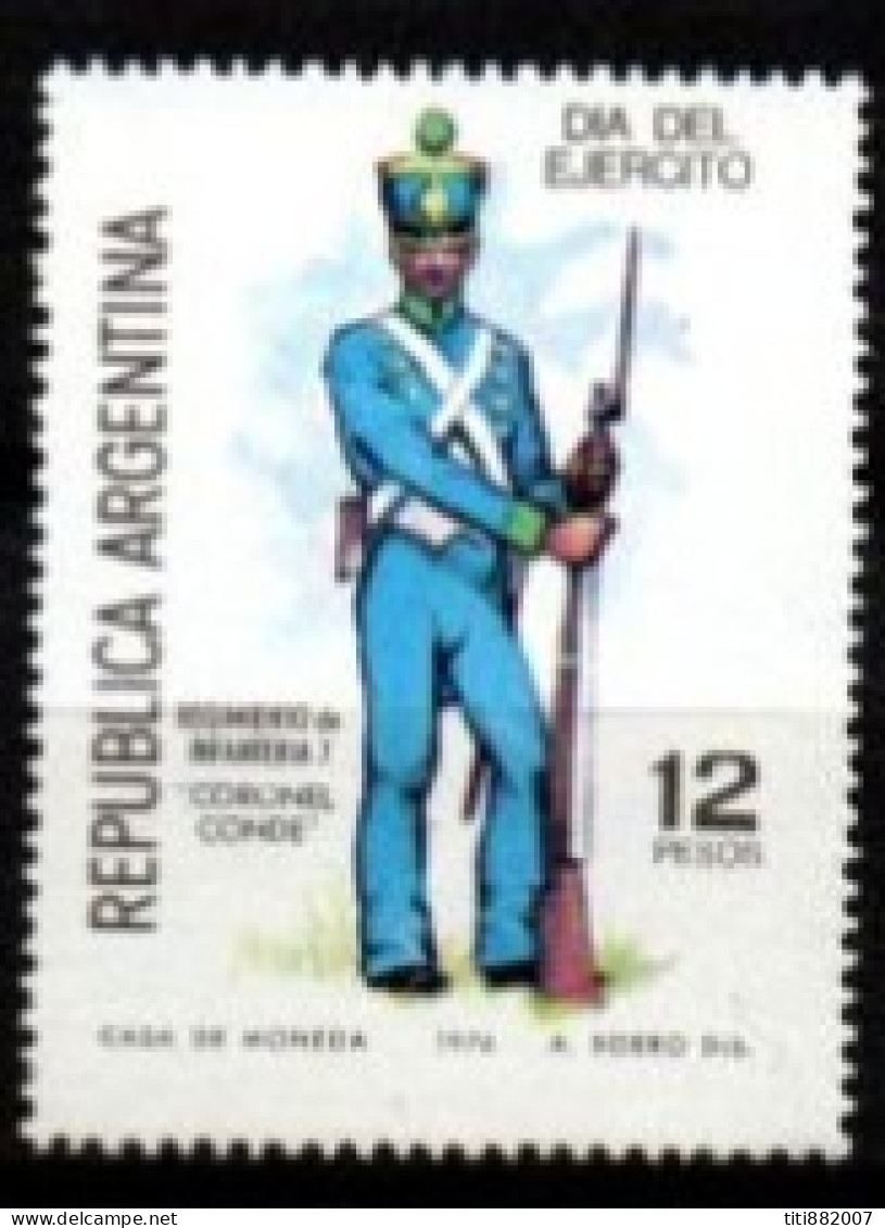 ARGENTINE  -   1976 .  Soldat D' Infanterie En Uniforme - Nuovi