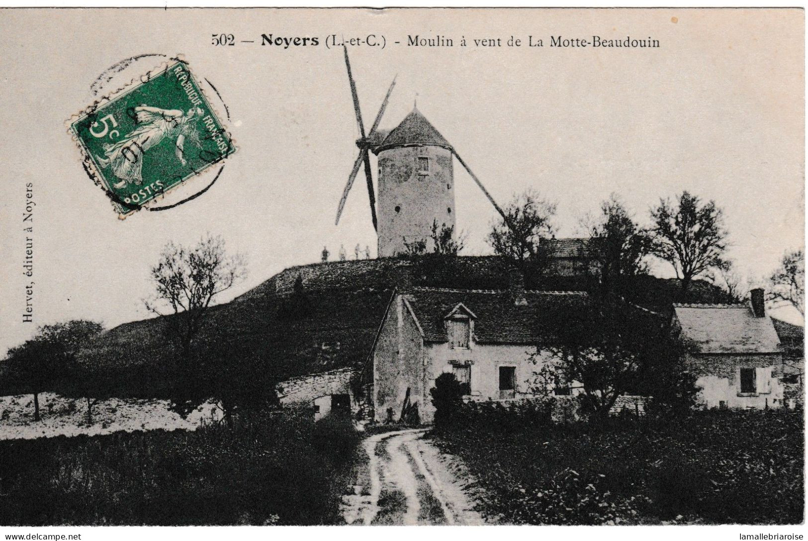41, Noyers Sur Cher, Moulin à Vent De La Motte-Beaudouin - Noyers Sur Cher
