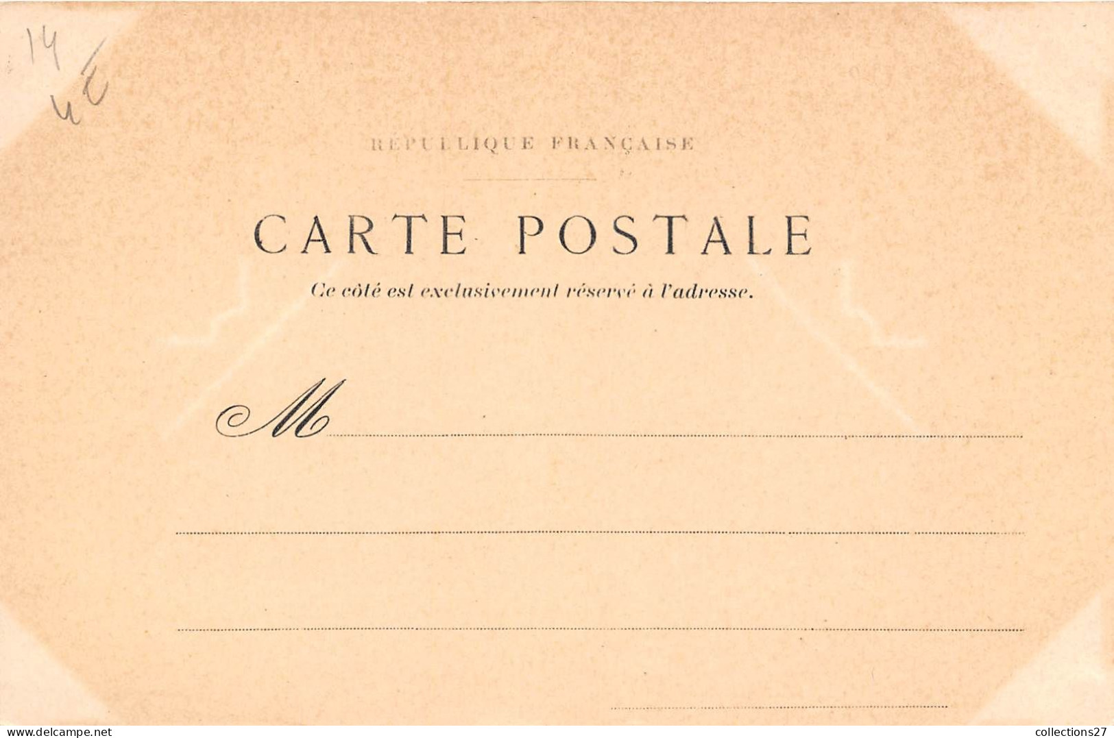 LOT DE 1000 CARTES POSTALES ANCIENNES DEPARTEMENT 14 ( CALVADOS ) QUELQUES EXEMPLES - 500 Karten Min.