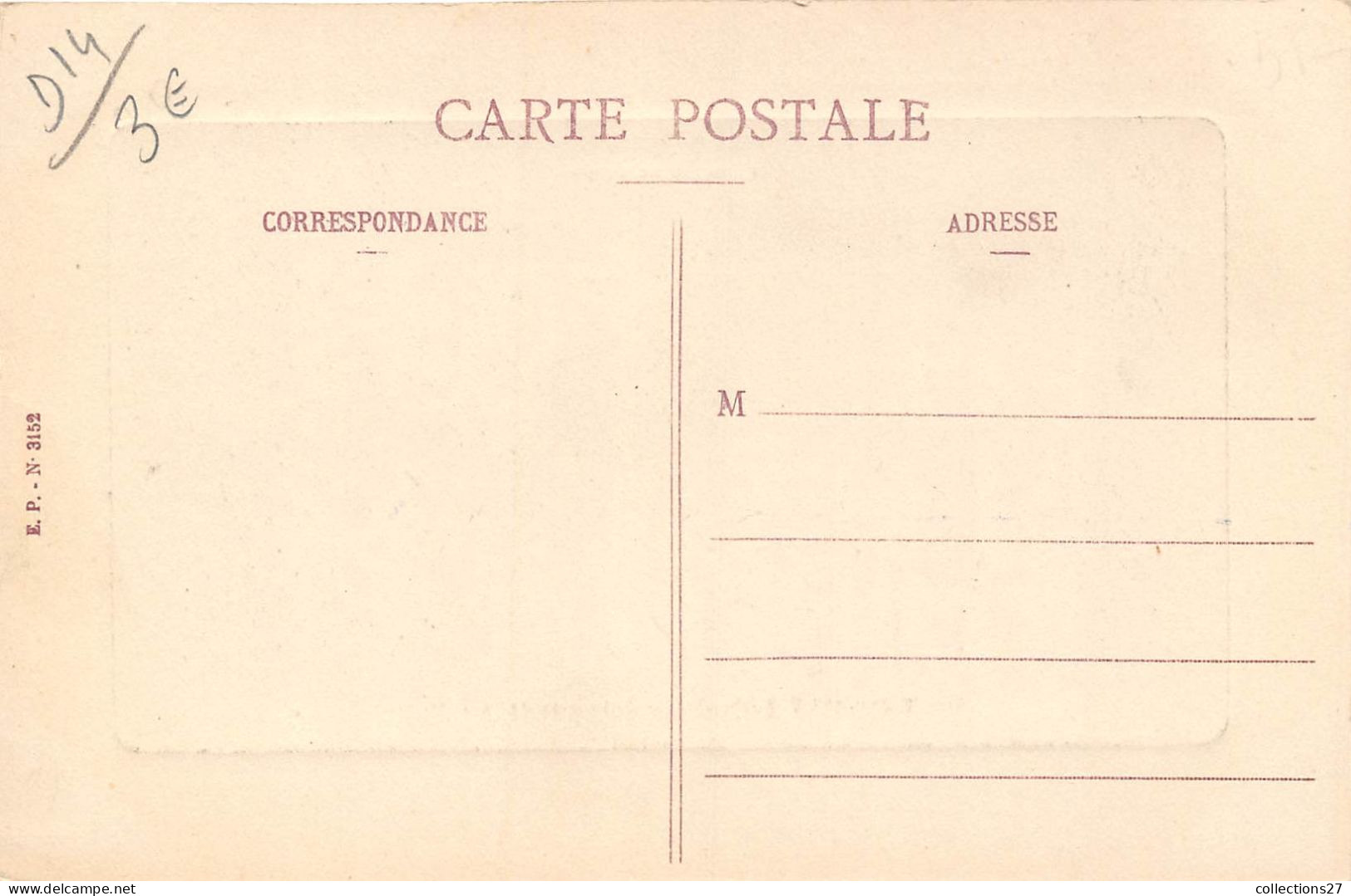 LOT DE 1000 CARTES POSTALES ANCIENNES DEPARTEMENT 14 ( CALVADOS ) QUELQUES EXEMPLES