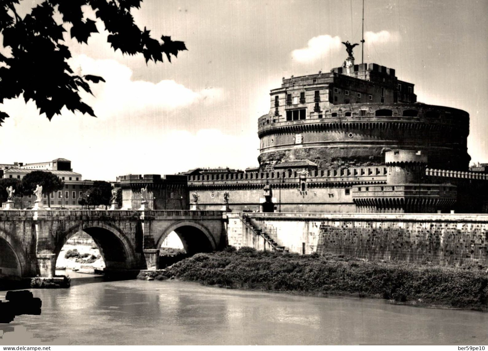 ITALIE ROMA PONTE E CASTEL S. ANGELO - Castel Sant'Angelo