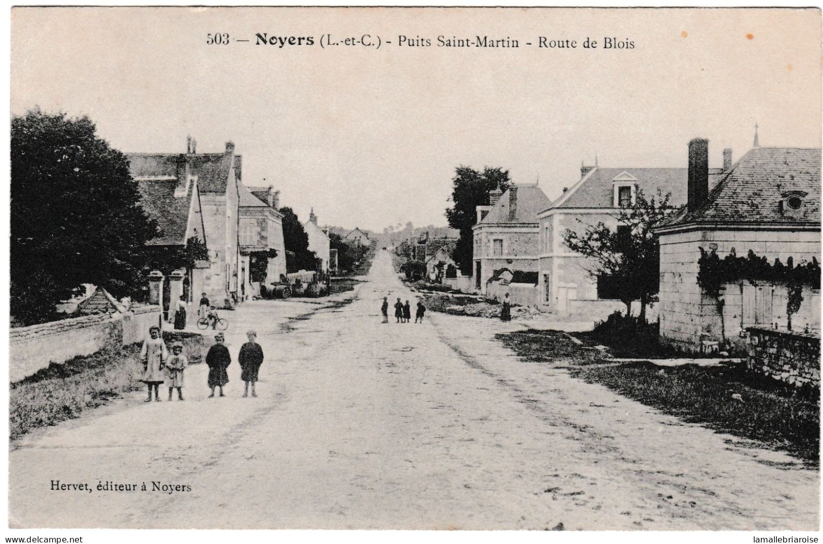 41, Noyers Sur Cher, Puits Saint Martin, Route De Blois - Noyers Sur Cher