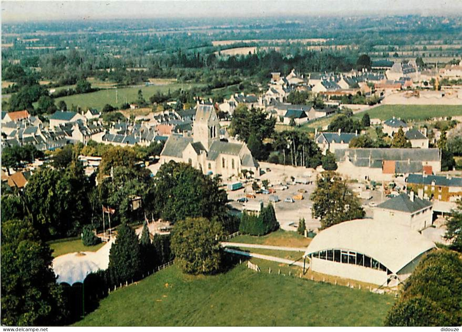 50 - Sainte Mère Eglise - Vue Générale Aérienne - CPM - Voir Scans Recto-Verso - Sainte Mère Eglise