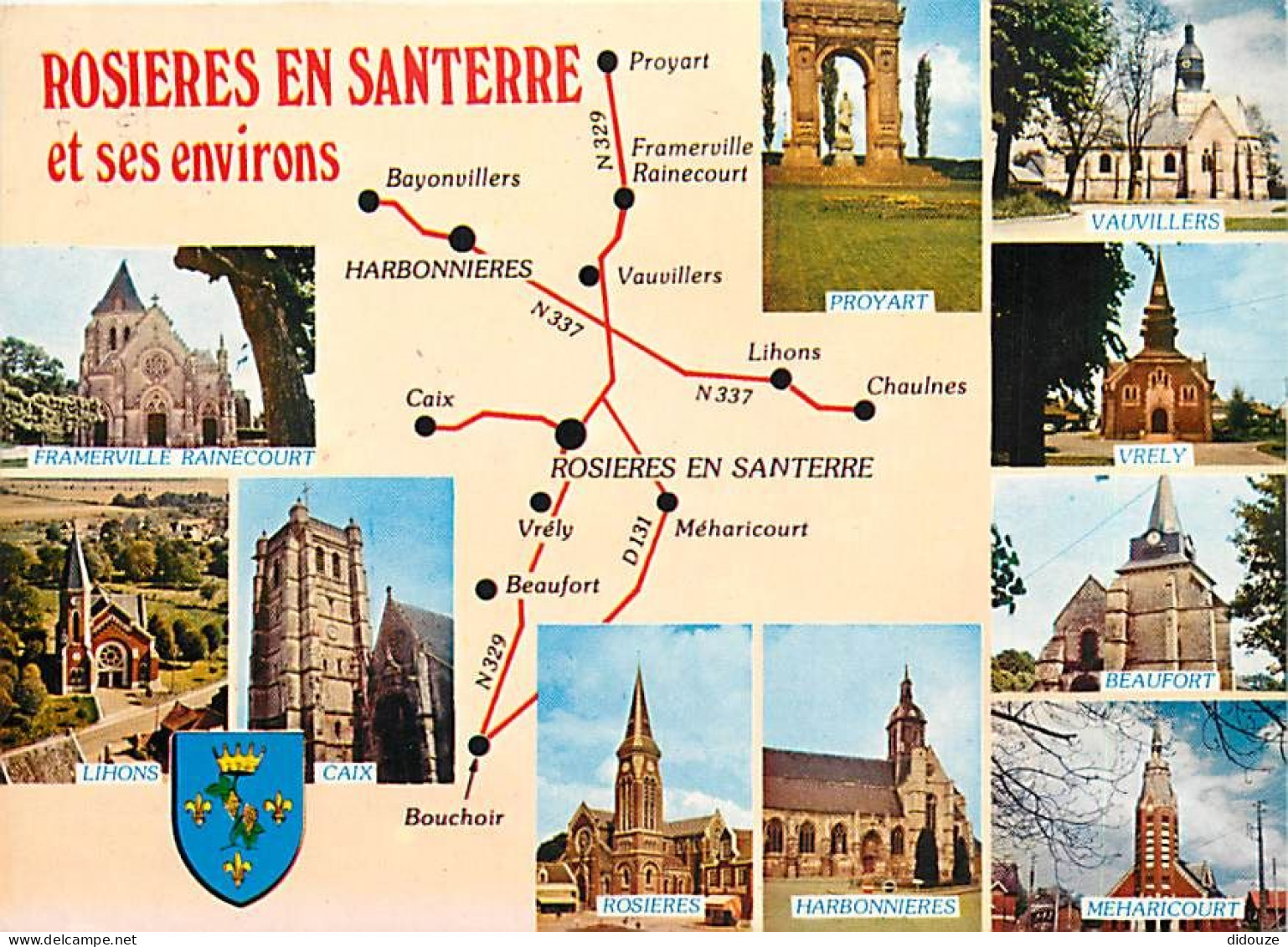 80 - Rosières En Santerre - Multivues - CPM - Voir Scans Recto-Verso - Rosieres En Santerre