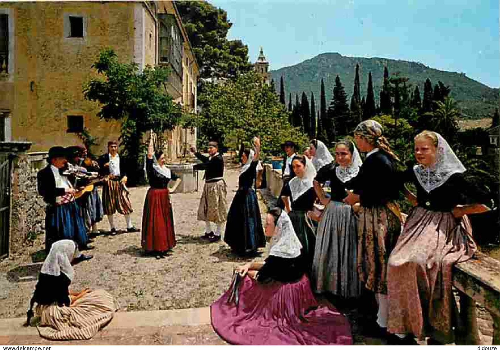 Folklore - Danses - Espagne - Mallorca - Valldemosa - Bailes Tipicos - Voir Scans Recto Verso - Tänze