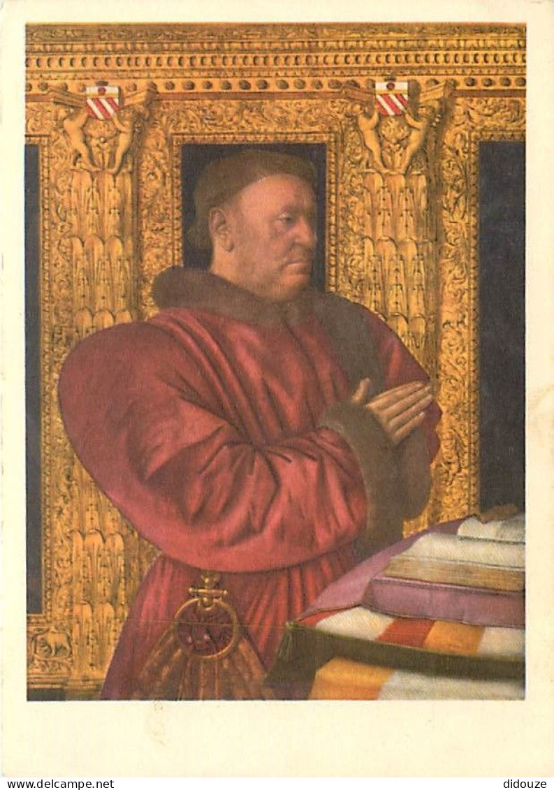 Art - Peinture - Histoire - Jean Fouquet - Portrait De Guillaume Juvenal Des Ursins - Carte De La Loterie Nationale - Ca - Histoire