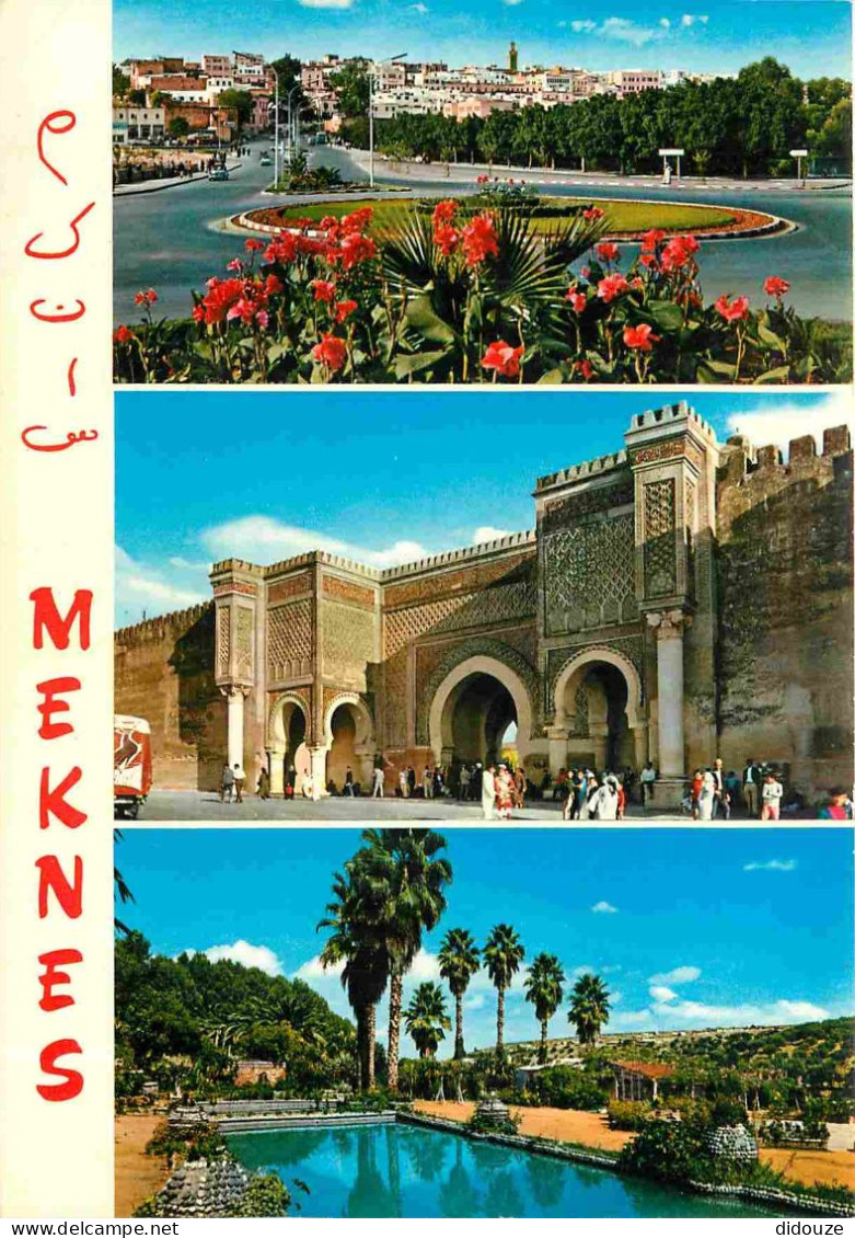 Maroc - Meknès - Multivues - CPM - Carte Neuve - Voir Scans Recto-Verso - Meknes