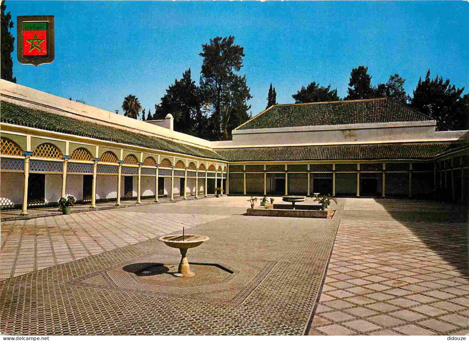 Maroc - Marrakech - Grand Patio Du Palais De La Bahia - CPM - Carte Neuve - Voir Scans Recto-Verso - Marrakech