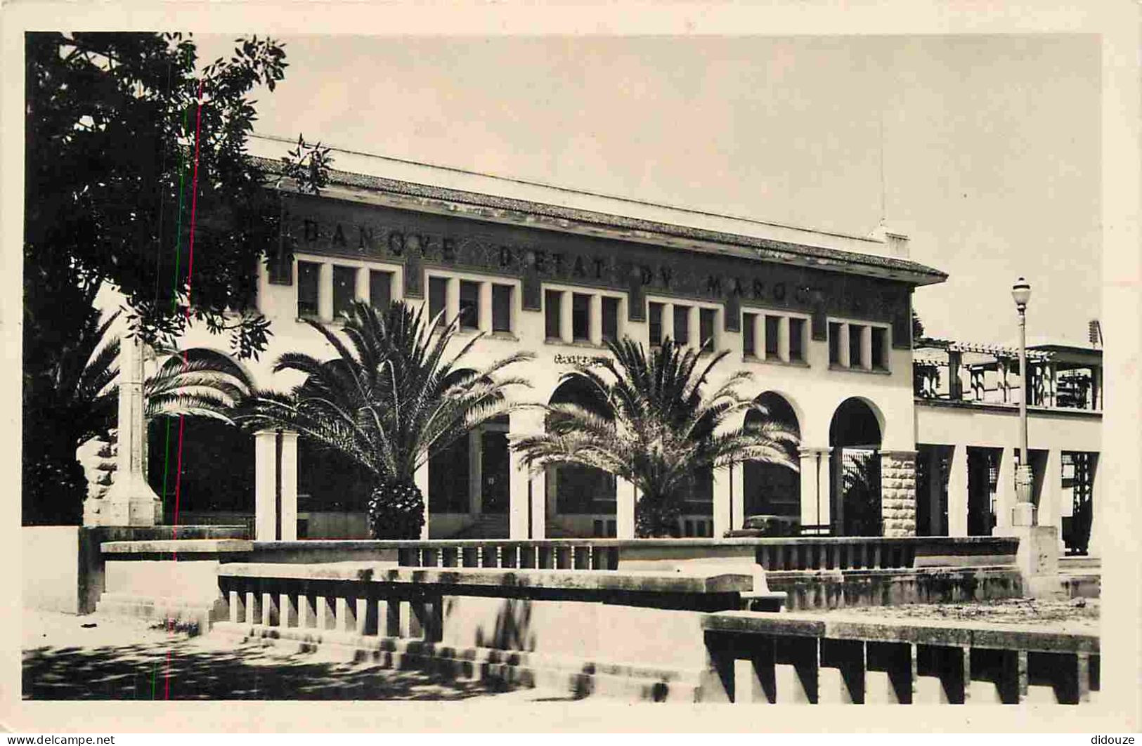 Maroc - Fez - Fès - La Banque D'Etat - CPSM Format CPA - Voir Scans Recto-Verso - Fez