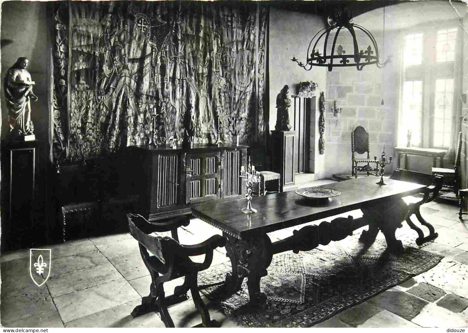 18 - Culan - Intérieur Du Château - Salle à Manger - Mention Photographie Véritable - Carte Dentelée - CPSM Grand Format - Culan