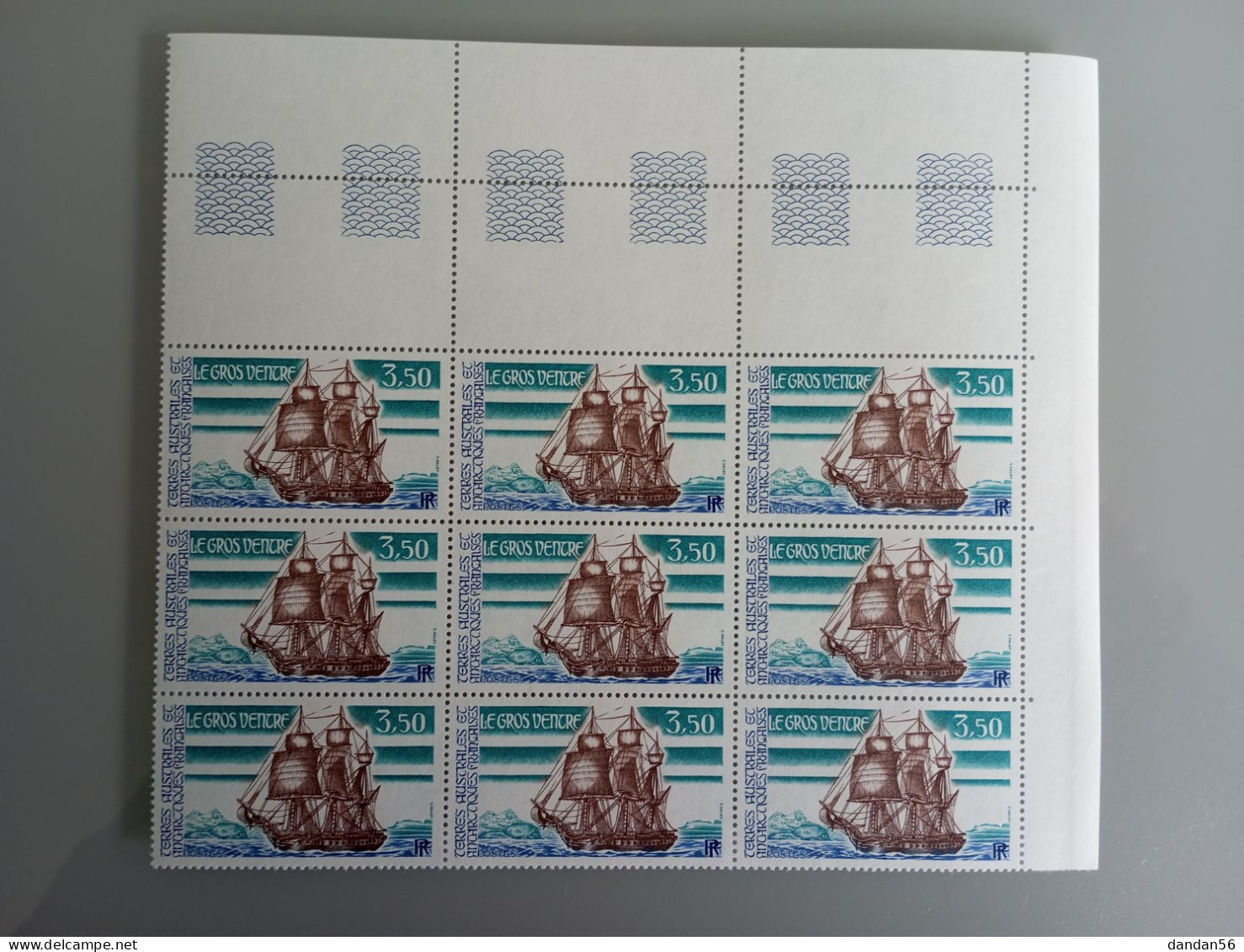 TAAF FSAT 1988 Yvert 135/7 ** MNH X 9   Cote 58.50 €  Bateaux Ships Je Liquide - Unused Stamps