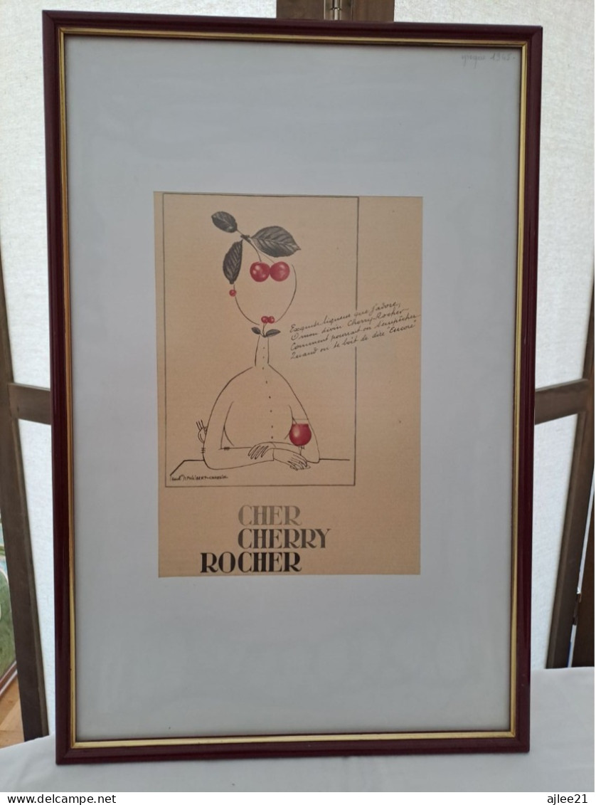 Publicité Cher Cherry Rocher.    (Paul) : Philibert-Charrin. - Pop Art