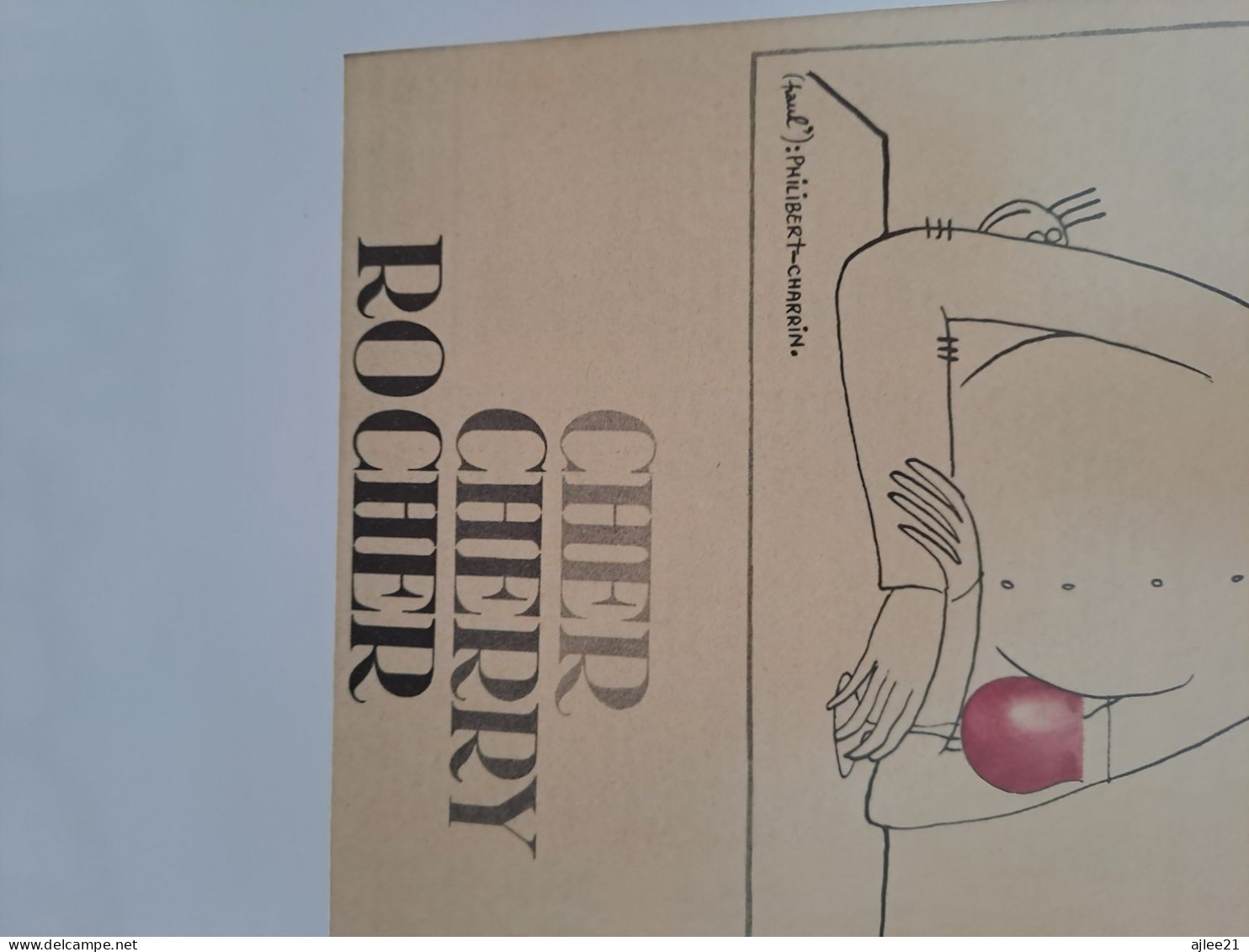 Publicité Cher Cherry Rocher.    (Paul) : Philibert-Charrin. - Arte Popular