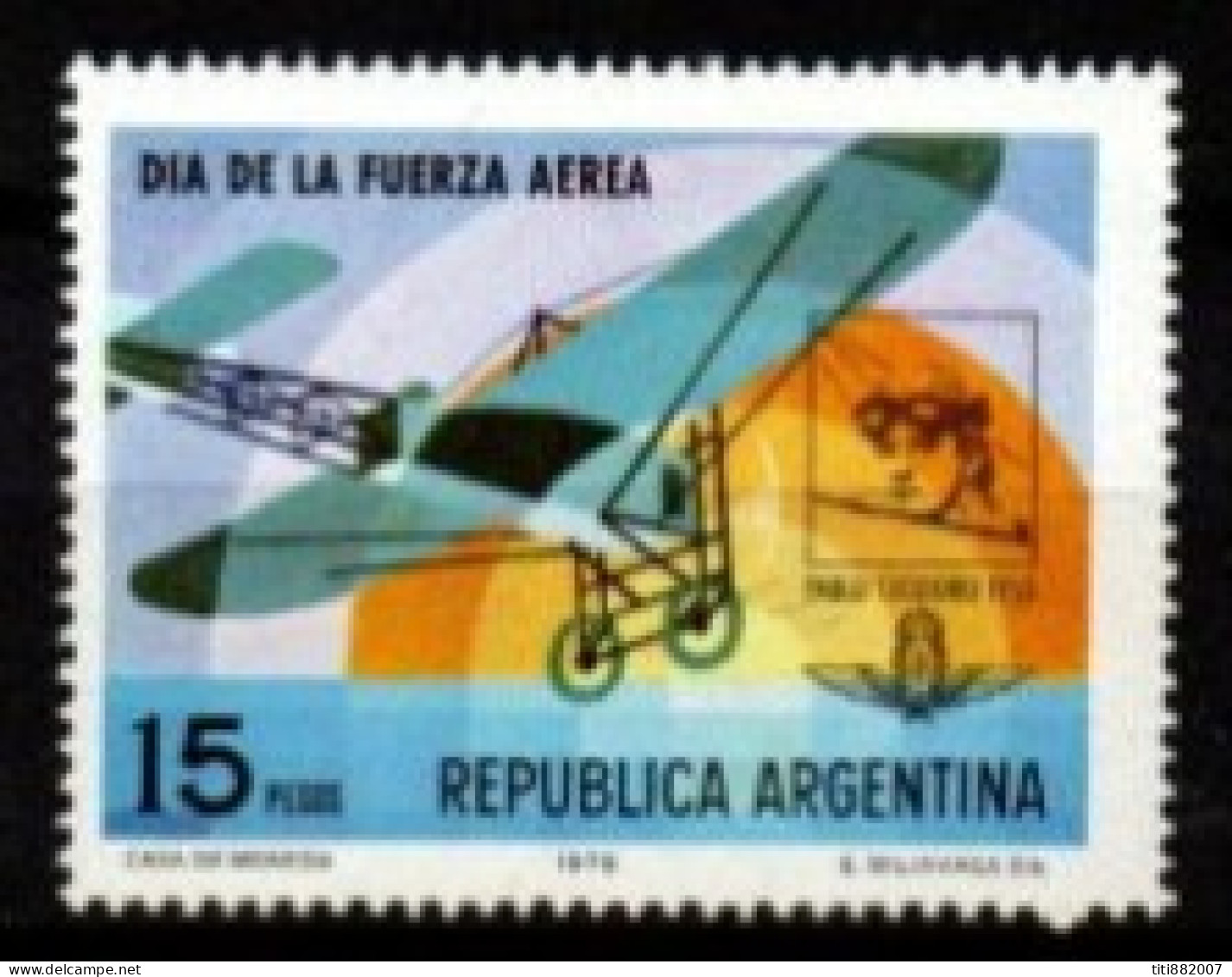 ARGENTINE  -   1976 . Journée De L' Aviation. - Neufs