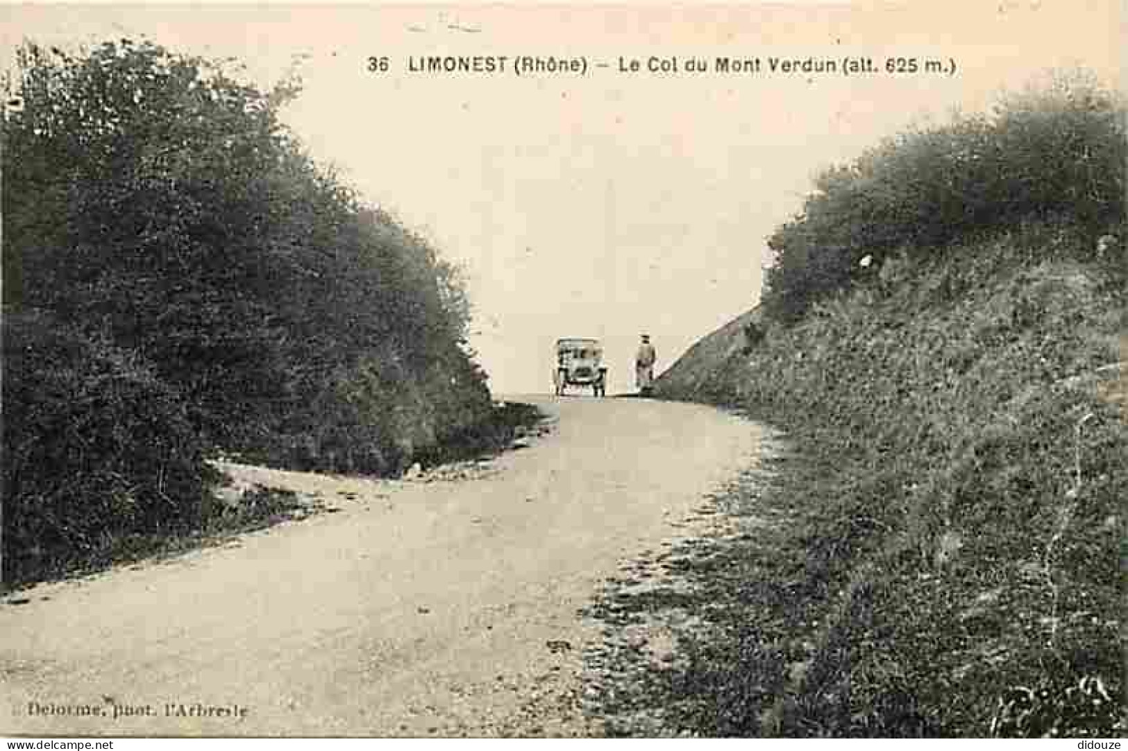 69 - Limonest - Le Col Du Mont Verdun - Automobiles - Animée - Carte Neuve - CPA - Voir Scans Recto-Verso - Limonest