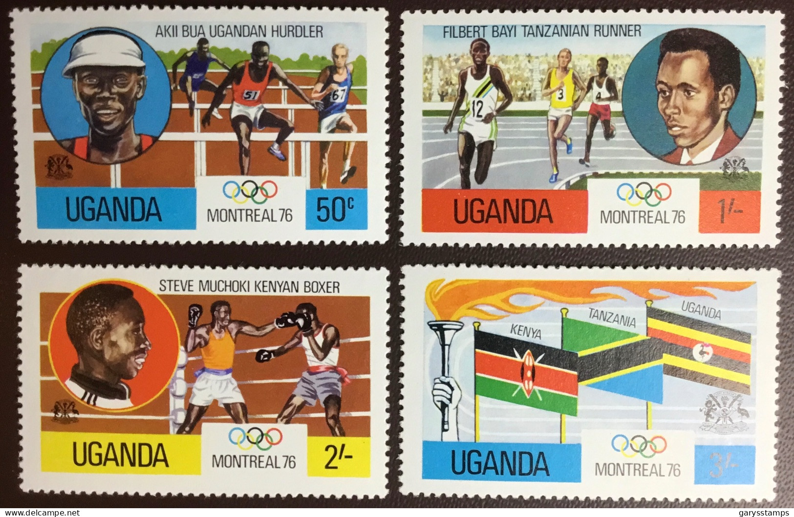 Uganda 1976 Olympic Games MNH - Uganda (1962-...)