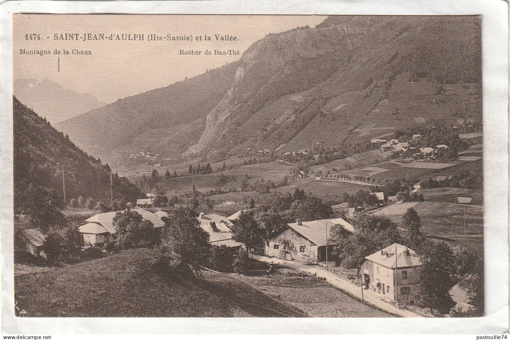 CPA :14 X 9  -  SAINT-JEAN-d'AULPH  Et  La  Vallée - Saint-Jean-d'Aulps