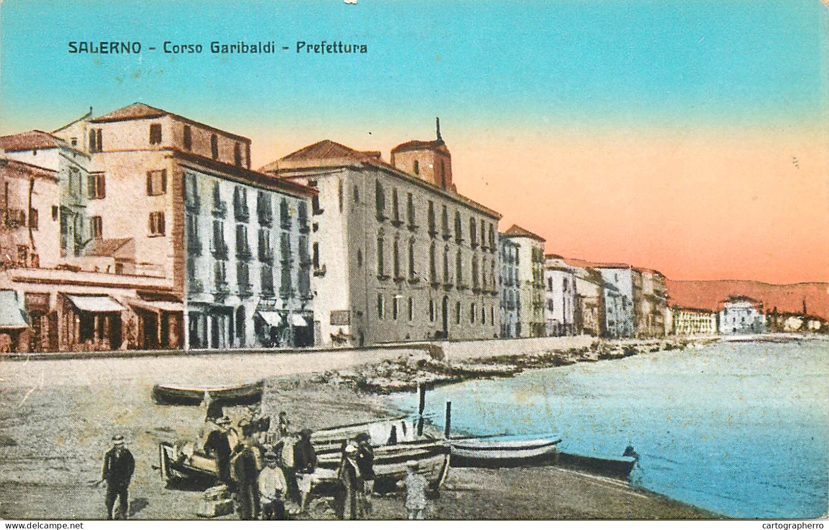 Italia Salerno Corso Garibaldi Prefettura - Salerno