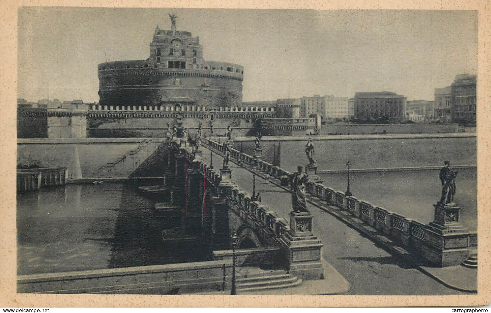 Italy Roma Ponte E Castel S. Angelo - Castel Sant'Angelo