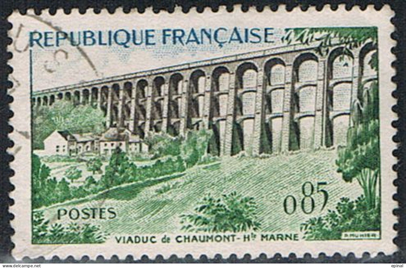 FRANCE : N° 1240 Oblitéré (Viaduc De Chaumont) - PRIX FIXE - - Oblitérés