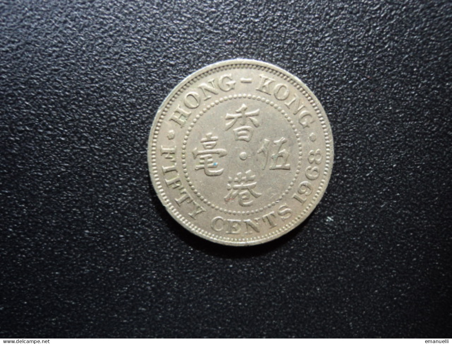 HONG KONG : 50 CENTS   1968 H   KM 30.1     TTB / SUP - Hongkong