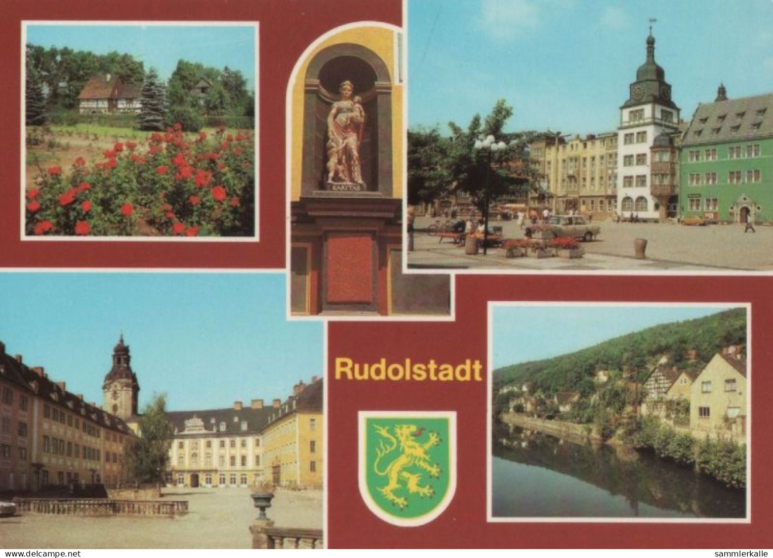 89818 - Rudolstadt - U.a. Heidecksburg - 1981 - Rudolstadt