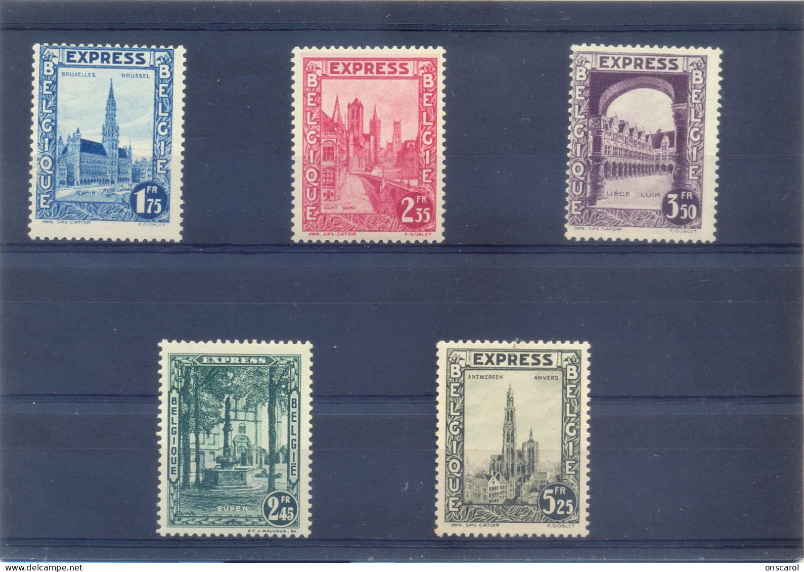 292C/292G  MNH Postgaaf ** Prachtig Expressezegels - Unused Stamps