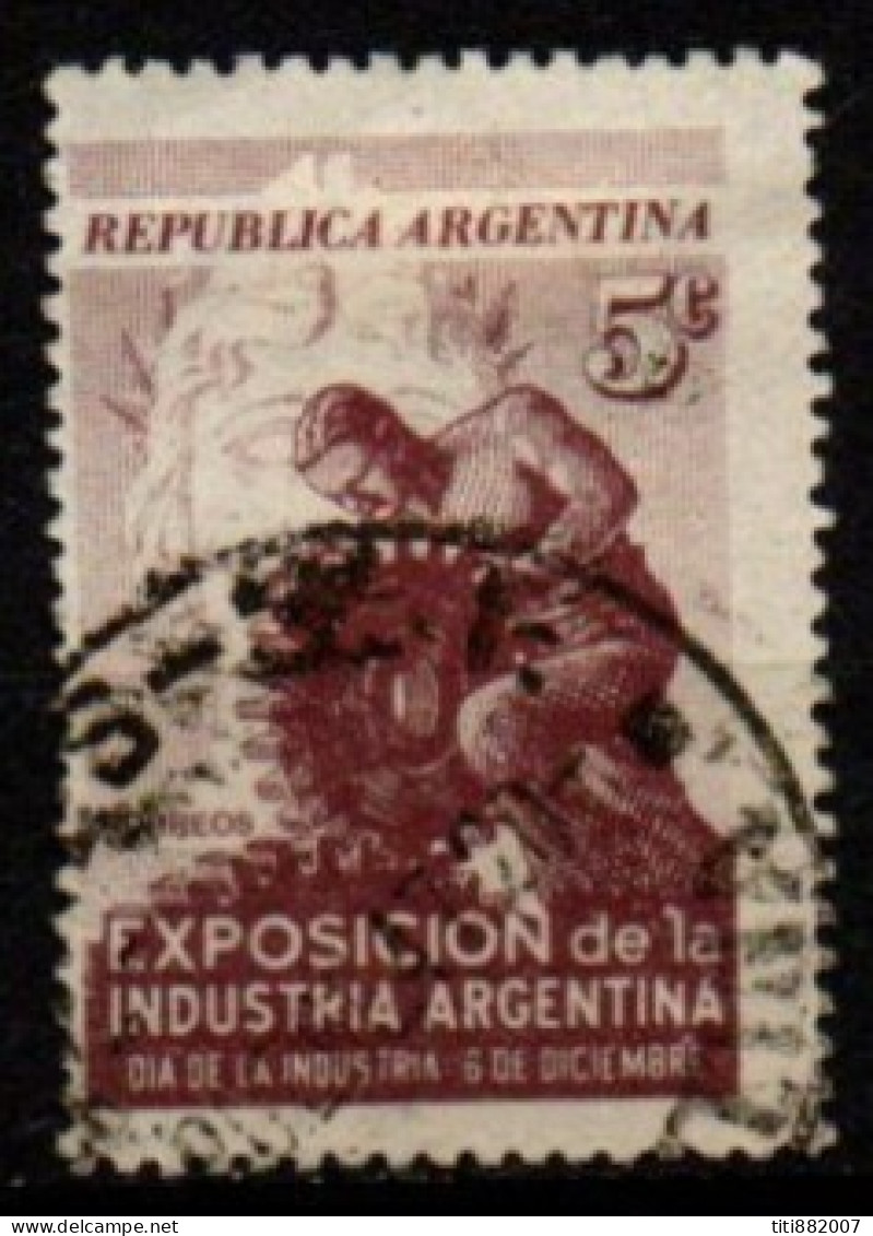 ARGENTINE  -   1946 .  Industrie ,oblitéré. - Oblitérés