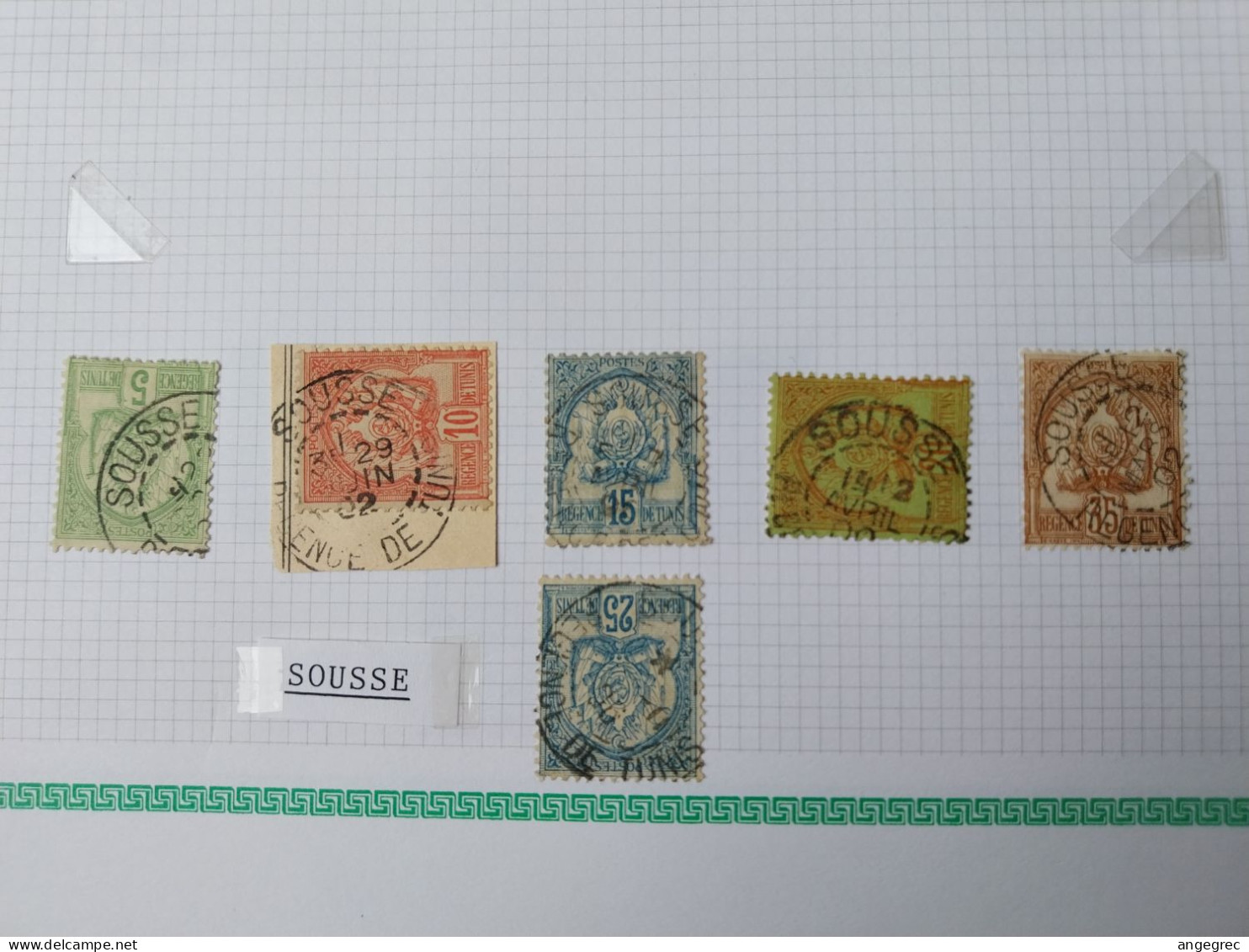 Tunisie Lot Timbre Oblitération Choisies  Sousse    Voir Scan - Used Stamps