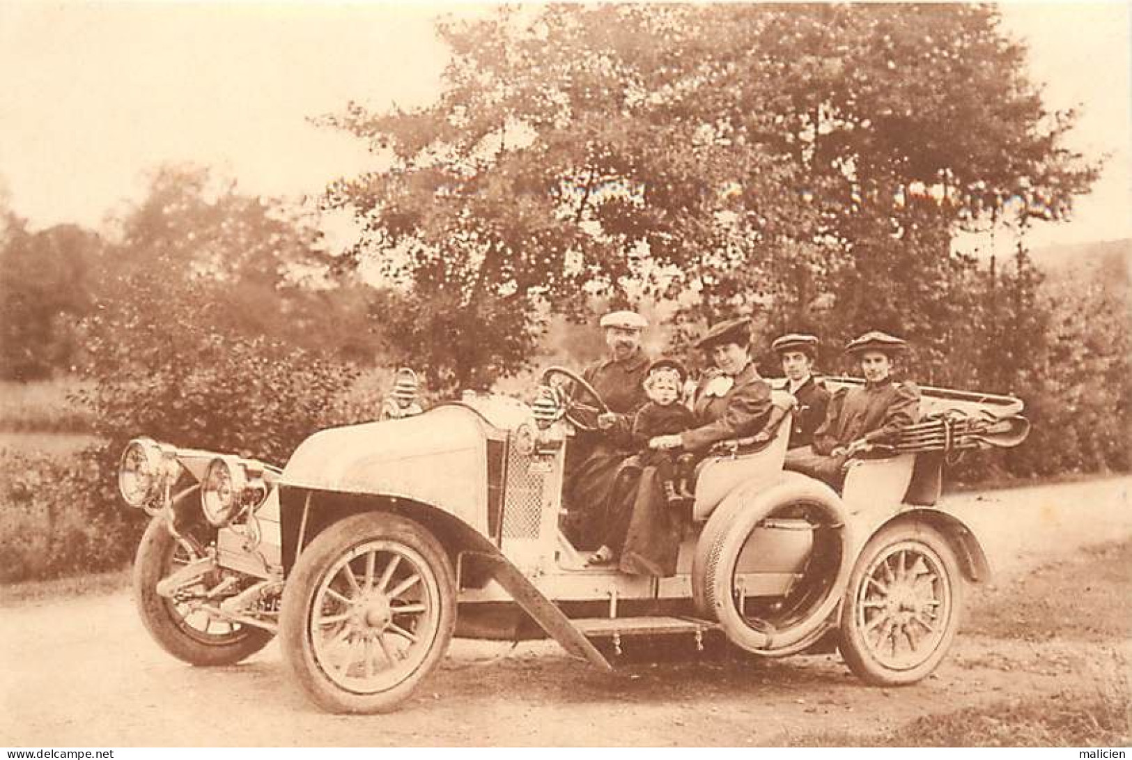 - Thèmes Div -ref-V V698- Automobile - Carte Photo Voiture - Voitures - - Turismo