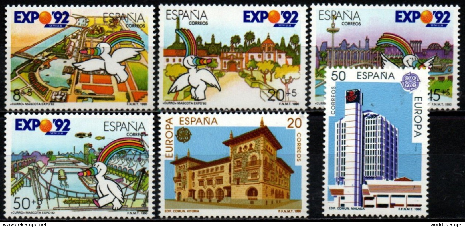 ESPAGNE 1990 ** - Unused Stamps