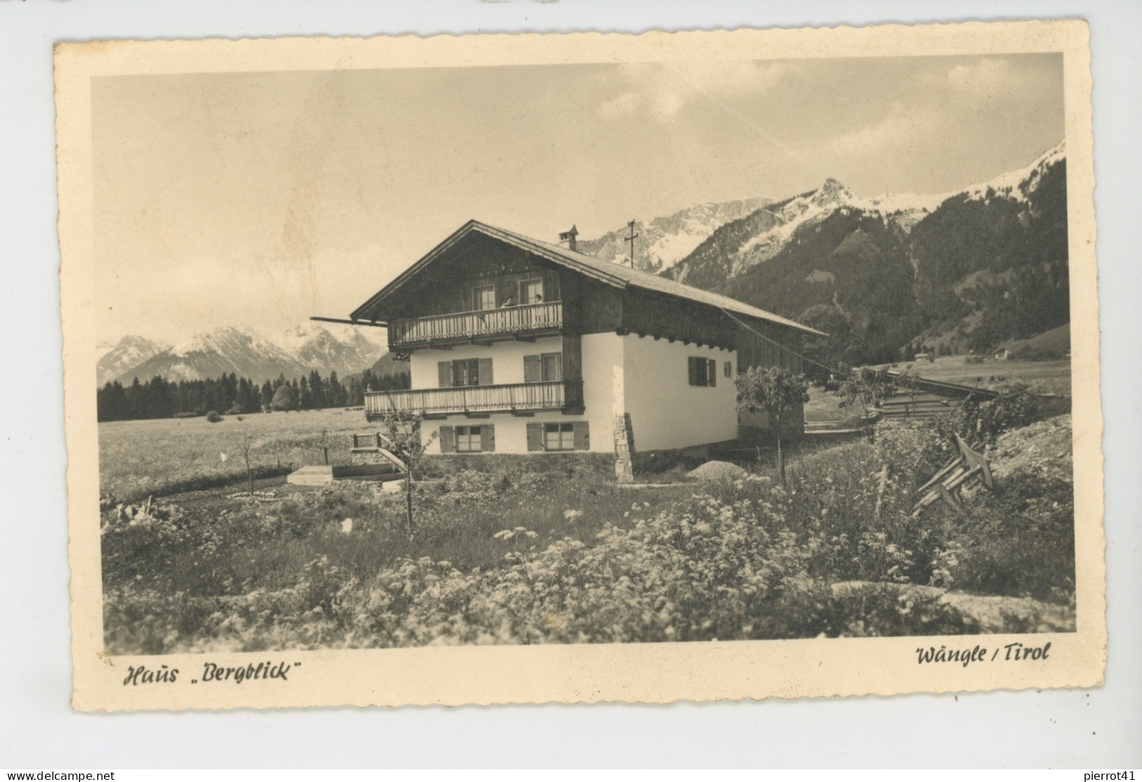 AUTRICHE - TYROL - REUTTE - TIROL - WÄNGLE - Pension  " BERGBLICK " - Reutte