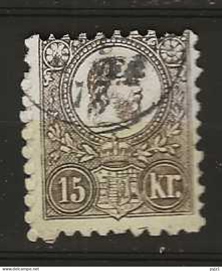 1871 USED Hungary Mi 12 - Gebruikt