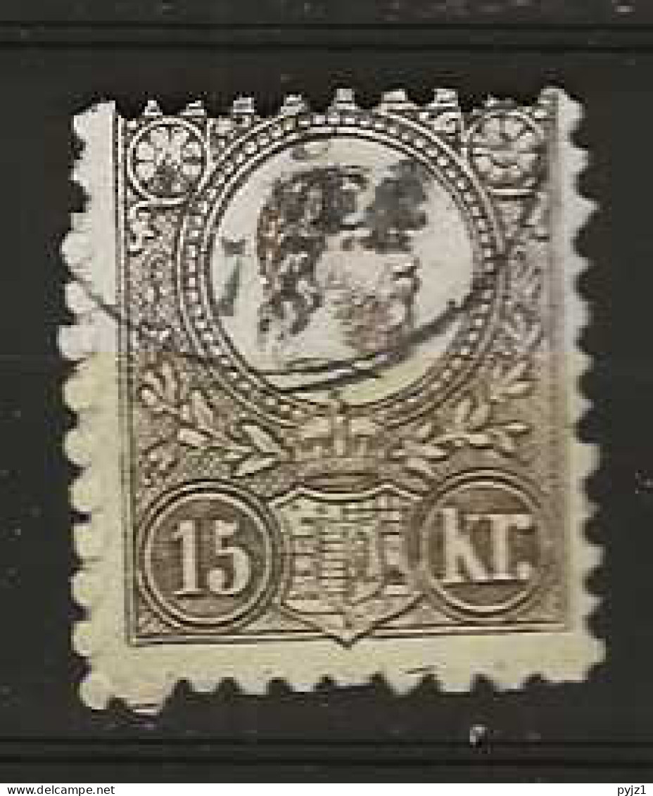 1871 USED Hungary Mi 12 - Usado
