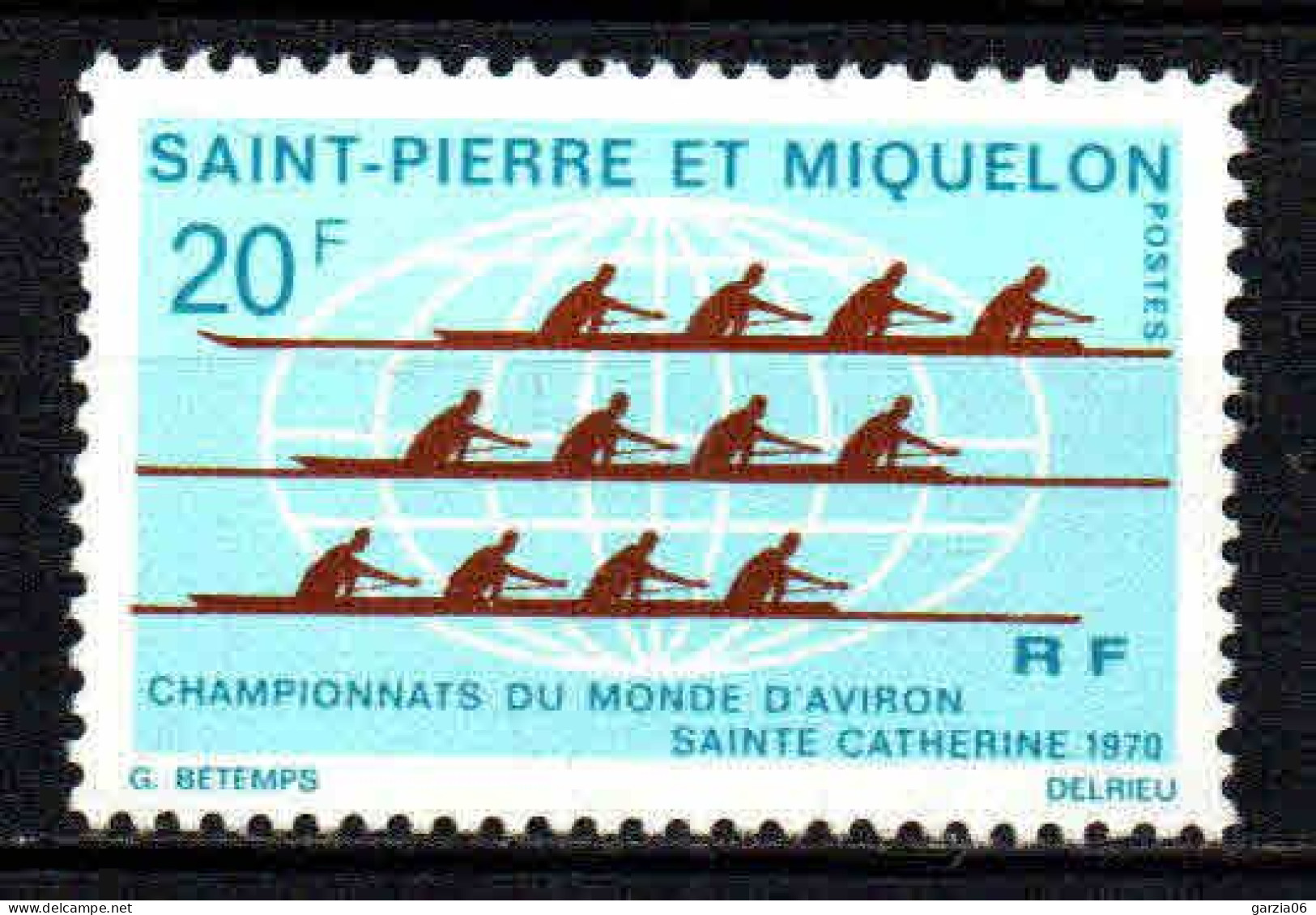 St Pierre Et Miquelon  - 1970  - Aviron  - N° 405  - Neufs ** MNH - Unused Stamps