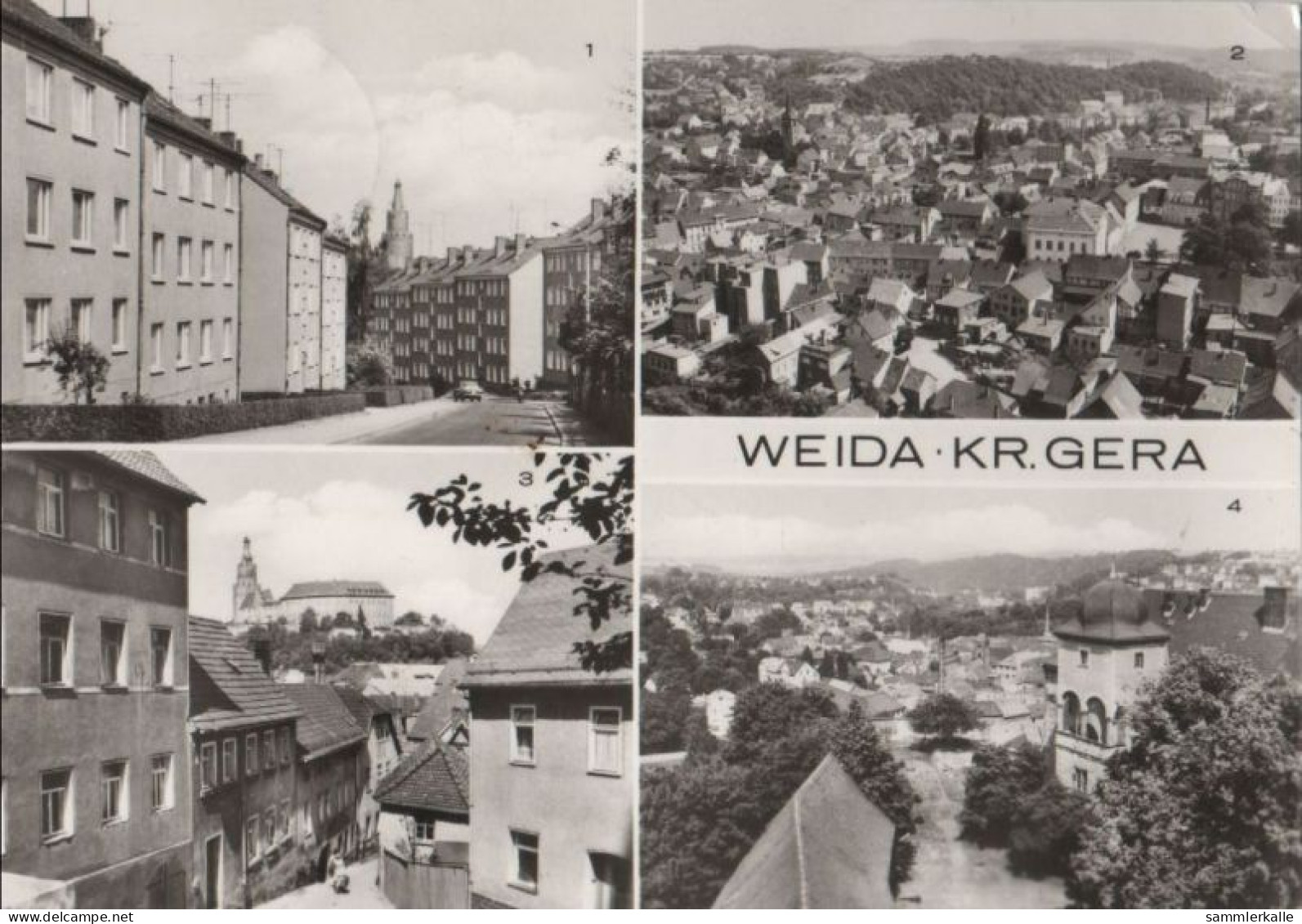 83699 - Weida - U.a. Blick Zur Osterburg - 1979 - Weida