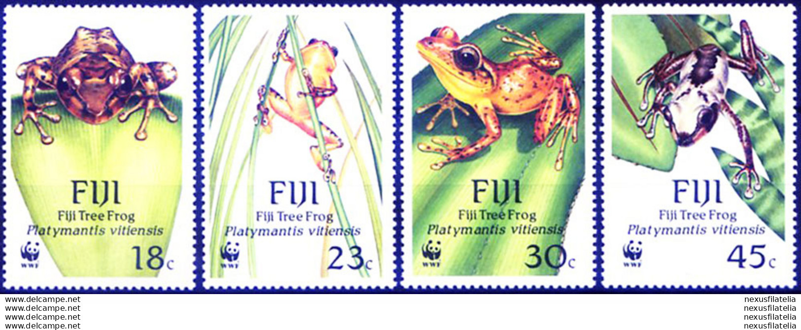 Fauna. Rana Delle Fiji 1988. - Fiji (1970-...)