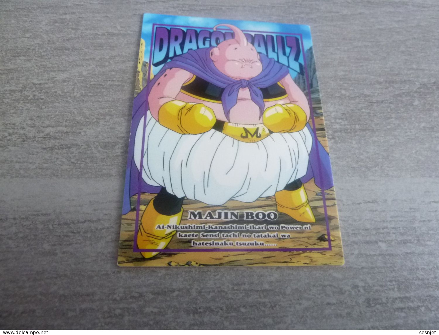 Dragon Ball Z - Majin Boo - Card Number 27 - Majin Boo - Editions Made In Japan - - Dragonball Z