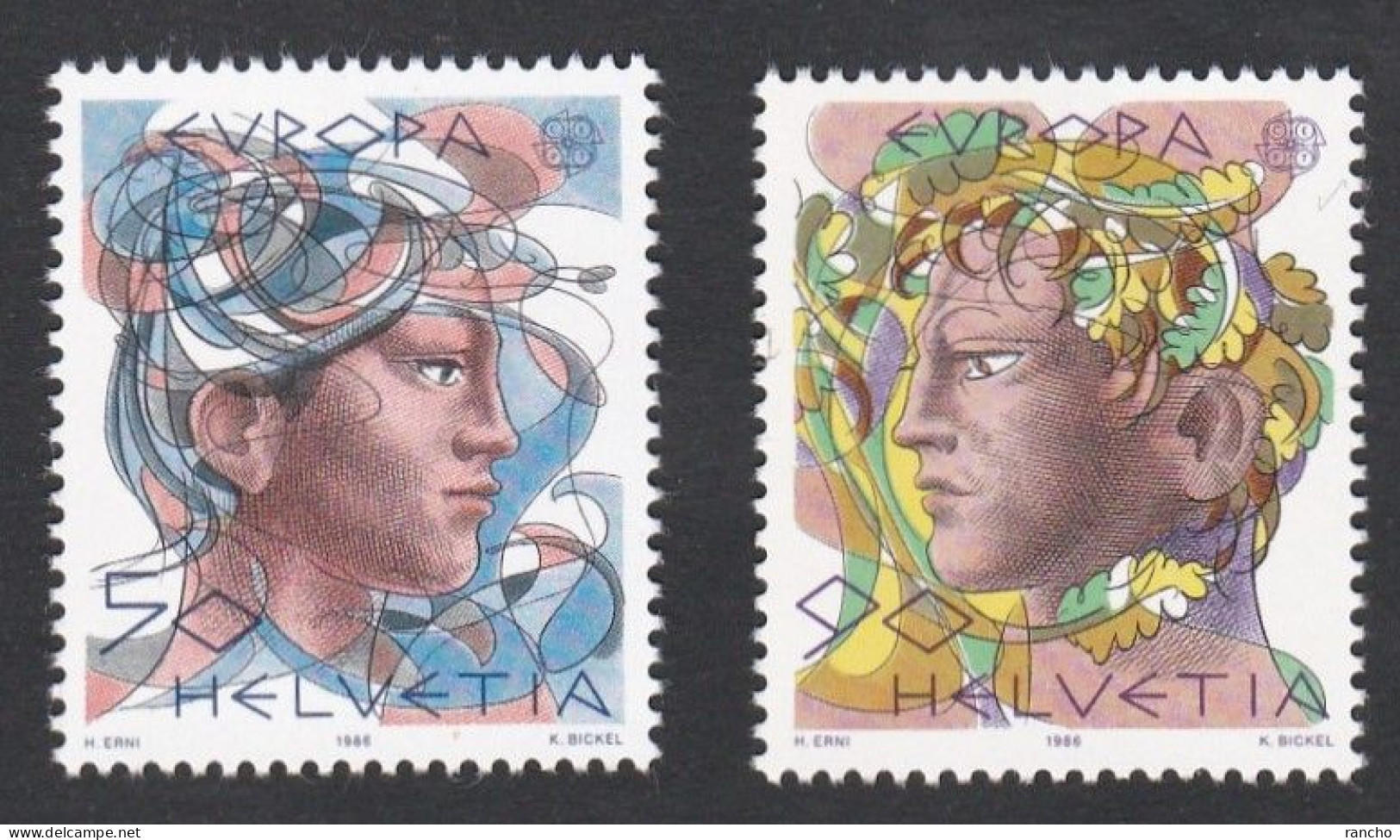 ** EUROPA DE COLLECTION NEUF 1986 C/.S.B.K. Nr:725/726. Y&TELLIER Nr:1244/1245. MICHEL Nr:1315/1316. ** - Unused Stamps