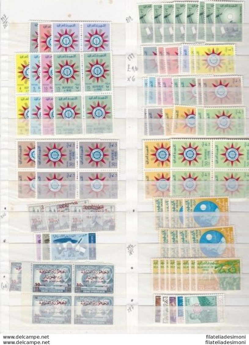 1947-88  IRAQ/IRAK - Lot With Sets/Air Post/MS/Official MNH/** £ 1.490 - Iraq