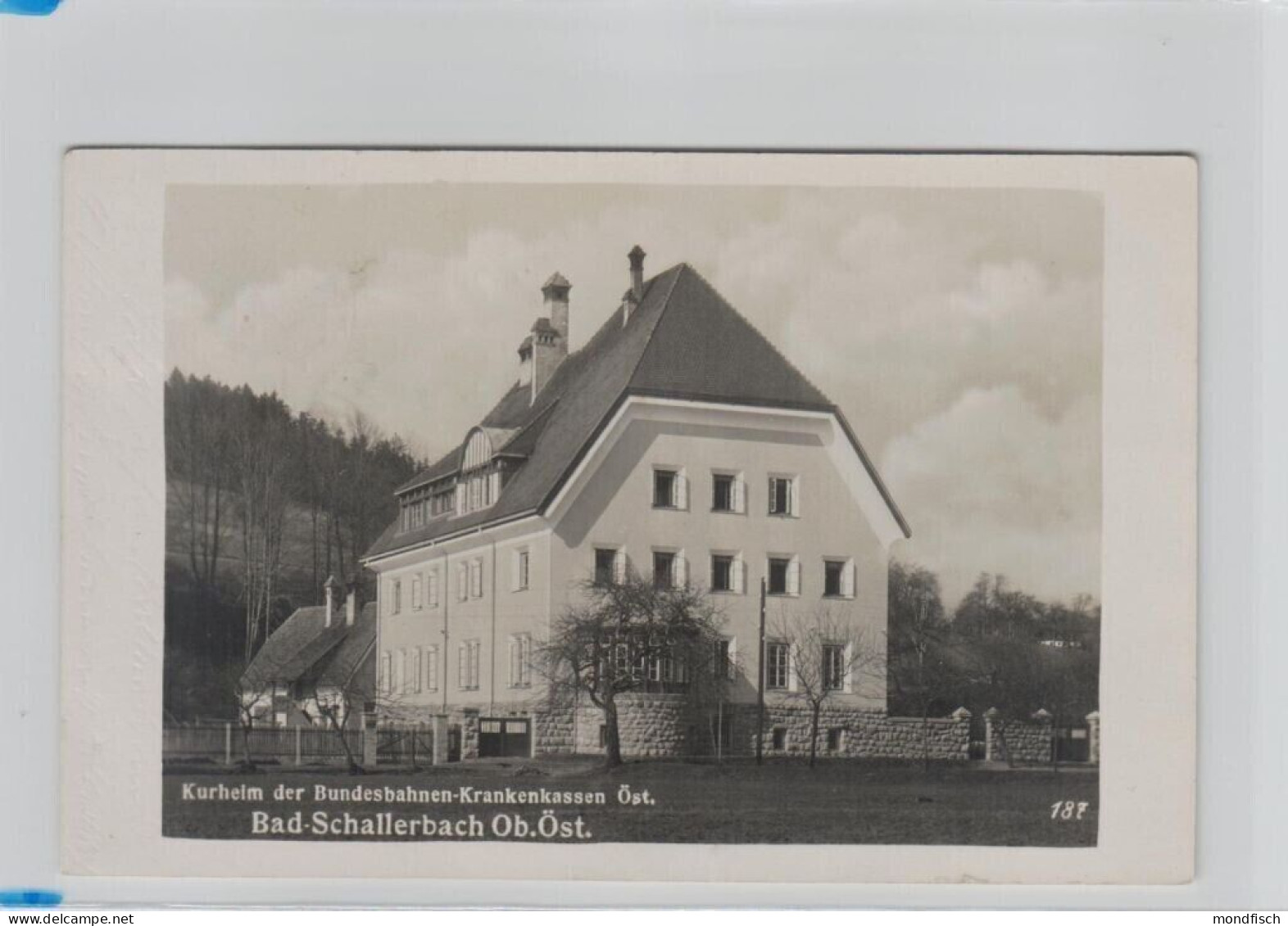 Bad Schallerbach - Kurheim Der Bundesbahnen Krankenkasse 1931 - Bad Schallerbach