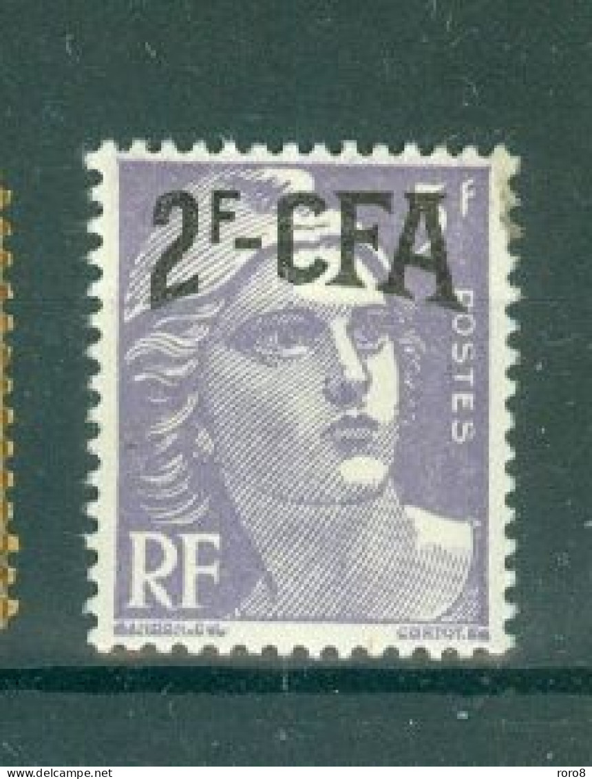 REUNION - N°292** MNH SCAN DU VERSO. Timbres De 1949-52. - Neufs