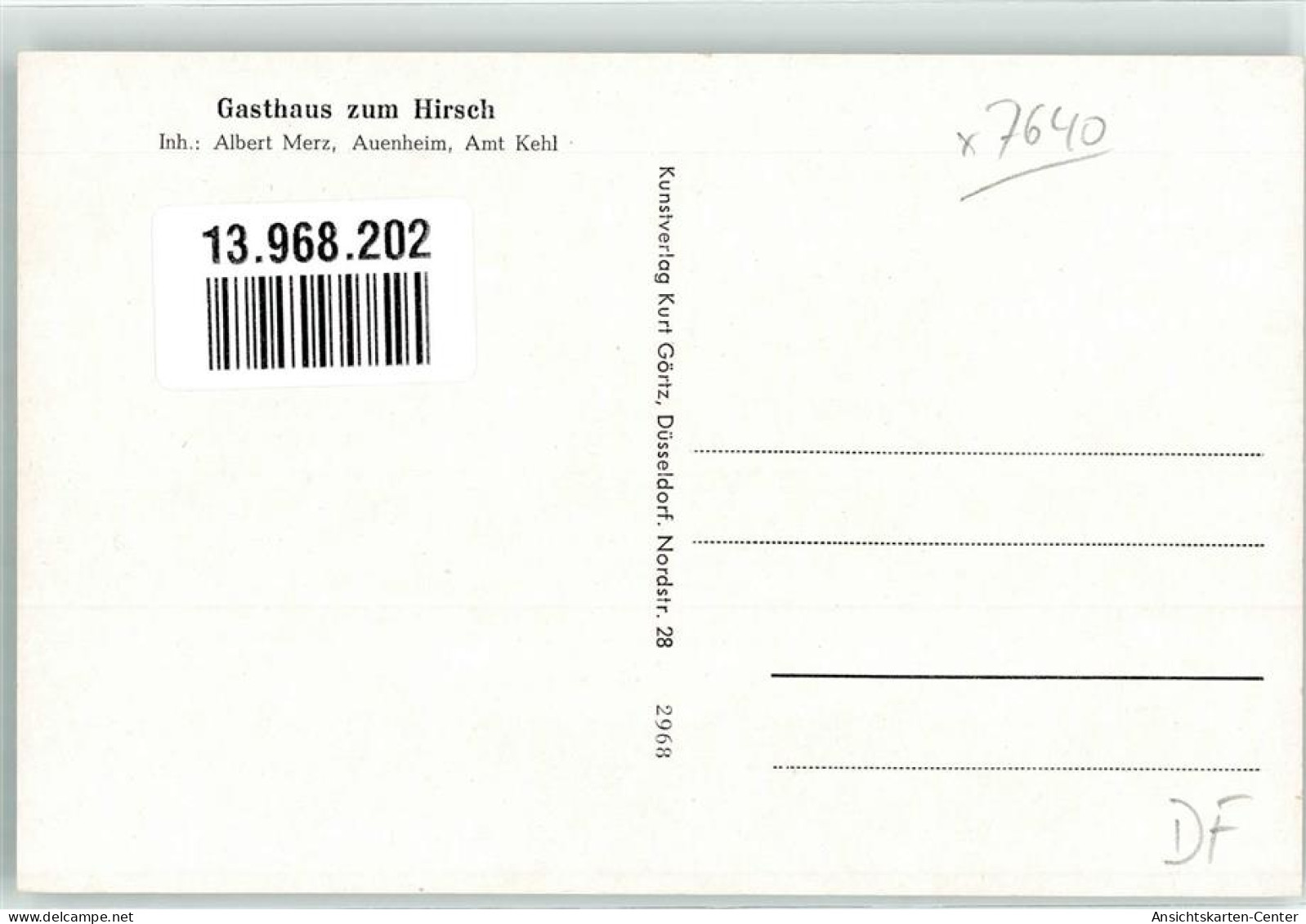 13968202 - Auenheim , Baden - Kehl